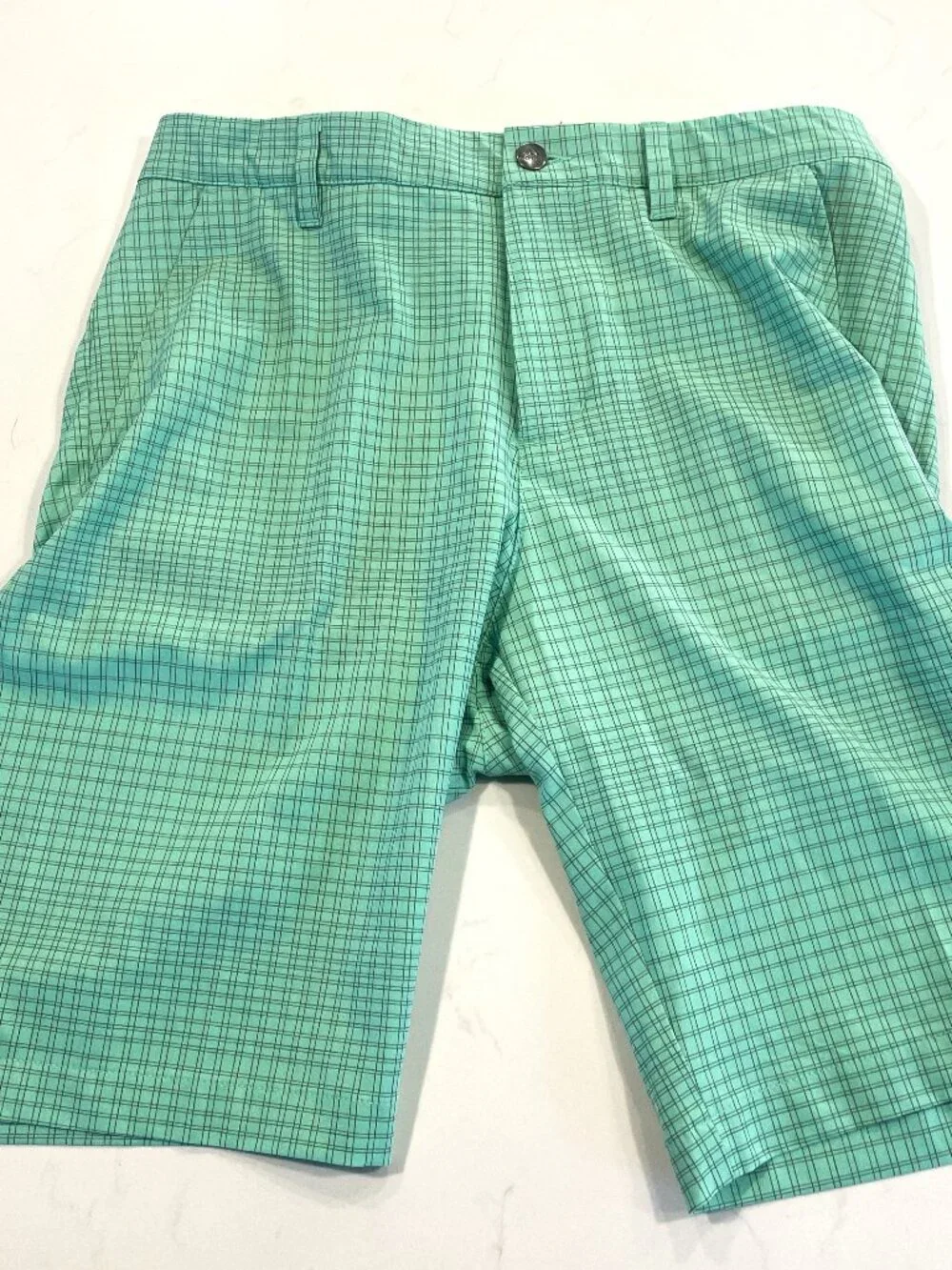 ADIDAS Men’s Green Teal Golf Shorts Size 30 RN#88387 CA#40312 Pockets